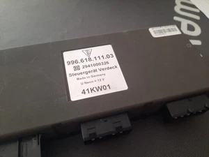 99-05 Porsche 911 Carrera 996 Convertible Roof Top Control Module OEM - Picture 1 of 2