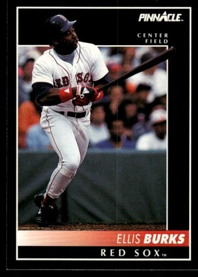 1992 Pinnacle #26 Ellis Burks - Image 1 of 2