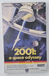 2001 A Space Odyssey (VHS, 1985, BIG BOX) MGM FORMER RENTAL - Picture 1 of 11