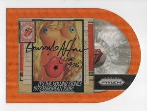 2025 The Rolling Stones Album Brussels Affair #41 Die-Cut Orange Wave Prizm /199 - Picture 1 of 2
