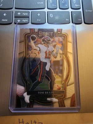 2022 Panini Select #207 - Club Level - Tom Brady - Tampa Bay Buccaneers - Image 1 of 2