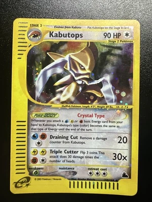 Kabutops 150/144 Skyridge Holo Near Mint Pokemon Holo - Image 1 of 4