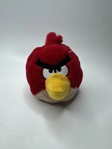 Juguete de peluche vintage de 5" de alto rojo Angry Birds - Imagen 1 de 7