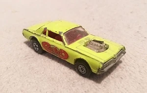 1970 Matchbox Lesney Superfast No. 62 Mercury Cougar Lime Green Rat Rod - Picture 1 of 5