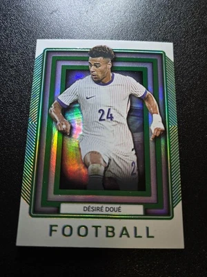 2025 Futera Platinum soccer green 12/19-Desire Doue - Image 1 of 2