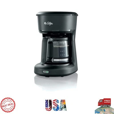 Ergonomic 5-Cup Coffee Maker with Grab-a-Cup Auto Pause - Ideal for Small Spaces - Image 1 of 3