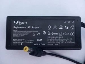 Chargeur alimentation PC Portable Toshiba 19V 3.42A 65W Satellite/Tecra/Portege - Picture 1 of 1
