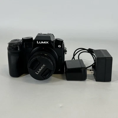 Panasonic Lumix G7 16MP Mirrorless Camera/Lumix G Vario 14-42mm f/ 3.5-5.6 Lens - Image 1 of 4
