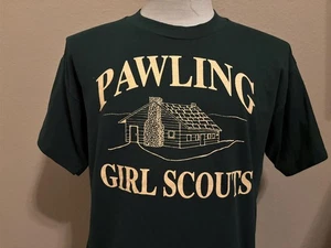 Camiseta Vintage Años 90 Pewnling Girl Scouts Log Cabin L - Imagen 1 de 3