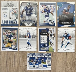 Indianapolis Colts ⭐️9 Card Lot - Riley Leonard(RC) Peyton Manning Mitchell DJ - Picture 1 of 2