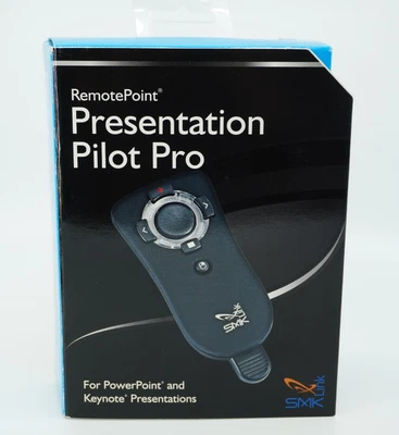 SMK-Link VP6450 Pilot Pro Wireless Powerpoint Presentation Remote + Laser - Image 1 of 4