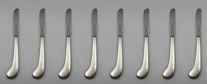 Oneida Stainless MINUTE MAN Pistol Dinner Knives - Set of Eight * - Picture 1 of 2