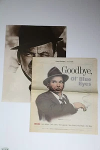 Frank Sinatra Vintage Zeitungsausschnitt 16. Mai 1998 8 Seiten plus 11x14 Foto - Bild 1 von 8