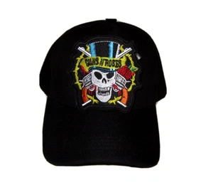 GUNS N ROSES  Music Band Embroidered Logo Patch Adjustable Baseball Hat - Bild 1 von 3
