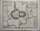1693-Nanci, Nancy-Landkarte Kupferstich Carte-Ancienne-Antiquarian-Map-N-De-Fer