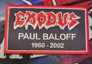 EMBROIDERED PAUL BALOFF PATCH (Please Read Ad) - Picture 1 of 3