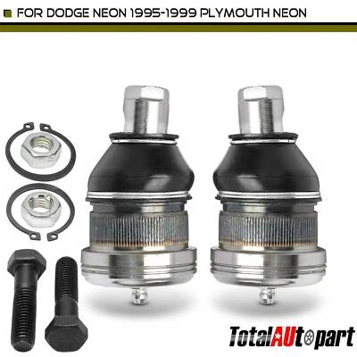 2 piezas rótulas de suspensión para Dodge Neon Plymouth Neon 1995-1999 parte delantera inferior Foto 1 de 4