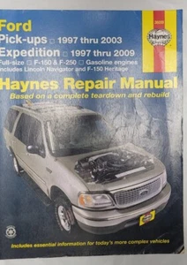 Haynes Repair Manual 1997-2009 Ford Pick-Up Expedition Navigator 36059 - Foto 1 di 5