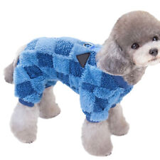 Dog Fleece Jacket | Warm Four-Legged Fleece Vest with D Ring 