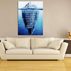 Nordic Iceberg Landscape Canvas Wall Art for Home Decor-OF