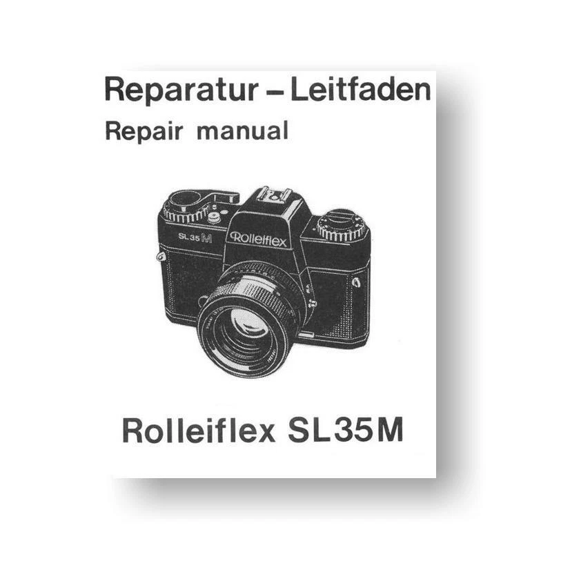 ROLLEI Rolleiflex SL35ME film camera SERVICE MANUAL PARTS List - DOWNLOAD ONLY - Image 1 of 1