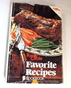 RARE Family Circle Favorite Recipes Hardcover Dust Jacket 1985 - Imagen 1 de 1