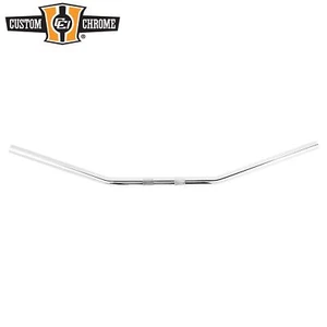 Chrome 1” Steel 36" Wide Low Handlebars Fit For Harley Dyna Softail Sportster XL - Picture 1 of 4