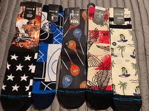 Stance Mens Socks Lot Of 5 Size M/L - Picture 1 of 7