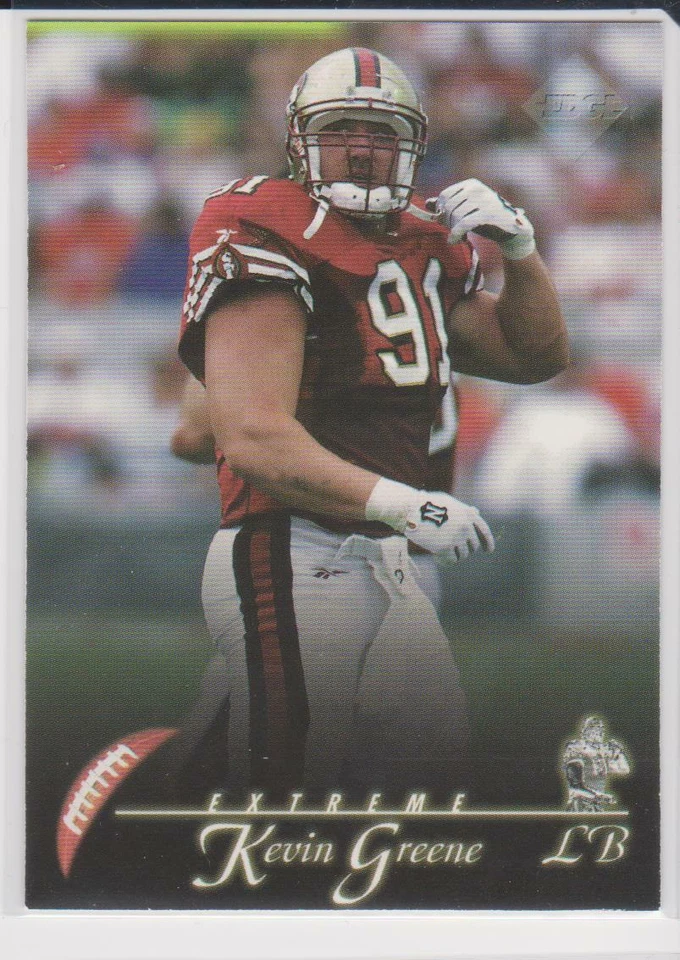 KEVIN GREENE SAN FRANCISCO 49ERS 1997 EXTREME #146  DECEASED RIP - Image 1 of 1