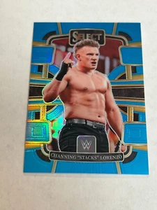 2024 SELECT WWE CHANNING STACKS LORENZO 130/249 LIGHT BLUE PRIZM SP A4 - Picture 1 of 2