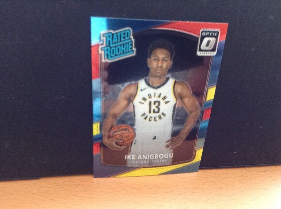 2017-18 Donruss Optic IKE ANIGBOGU Red/Yellow Rated Rookie Parallel RC Pacers SP - Image 1 of 1