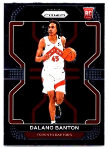 Tarjeta de novato Dalano Banton 2021-22 Panini Prizm #328 - Imagen 1 de 2