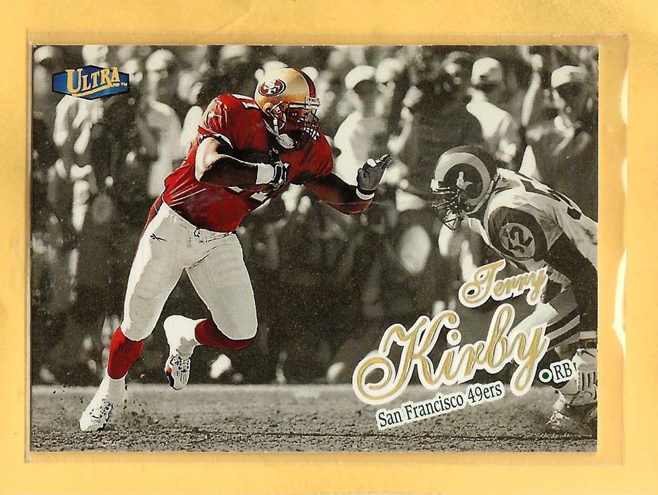 TERRY KIRBY - 1998 Fleer Ultra "Gold Medallion" - #153G - 49'ers - Image 1 of 1