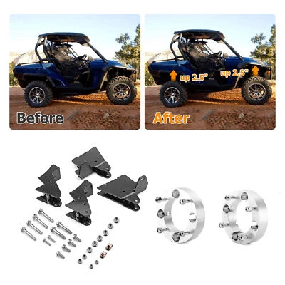 For Can-Am Commander 800/1000 2.5" Full Lift Kit+2pcs 1.5" Wheel Spacers 4x137mm - Image 1 of 4