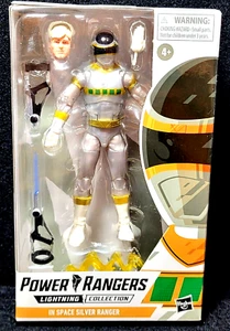 Power Rangers Lightning Collection IN SPACE SILVER RANGER Zhane - Picture 1 of 3
