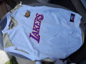 NBA Majestic NBA Finals 2001 Lakers #34 O'Neal Jersey Shirt XL Men's Estate Find - Picture 1 of 8