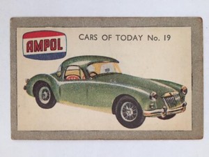Ampol Cars of Today Trading Card - 18/32 Mercedes Benz 3005L - Vintage - VG Cond