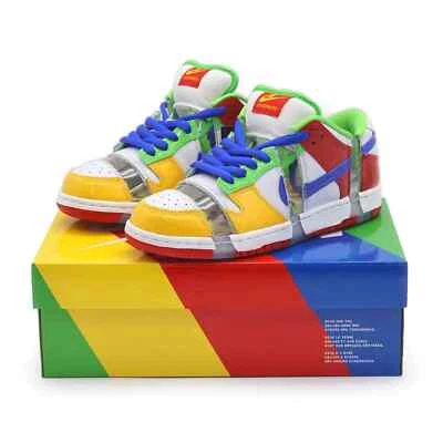 FD8777-100 Nike Dunk Low SB eBay Sandy Bodecker Weiß Rot Gelb (Herren)