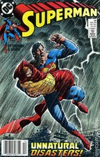 Superman #38 FN 1989 Stock Image