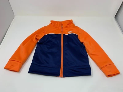 Chaqueta Puma Niños Naranja y Azul Cremallera Completa Talla 24 Meses Foto 1 de 3