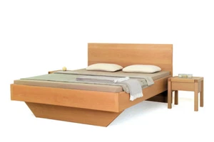 Bett Silvia 180x200 cm, Metallfrei, Massivholzbett Buche geölt, (Zirbe optional) - Bild 1 von 5