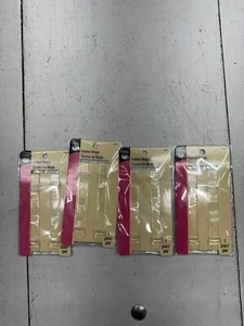 Dritz 4 Pack Transparent Fashion Straps Adjustable Bra Straps Womens One Size - Picture 1 of 5