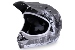 Casco Cross Bambina Ragazza Uomo Misura XS cm 49-50 Colore Grigio VARIE Misure - Foto 1 di 3