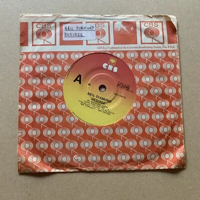NEIL DIAMOND - Desiree / Once In A While 7” Vinyl - Image 1 of 4