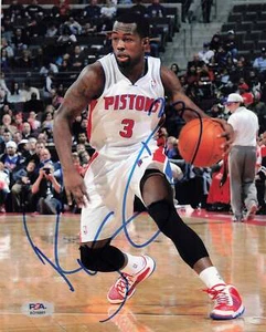 Rodney Stuckey signed 8x10 photo PSA/DNA Detroit Pistons Autographed - Picture 1 of 1