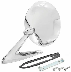 RestoParts Outside Door Mirror For 1964-1966 Pontiac GTO Grand Prix & Bonneville - Picture 1 of 3