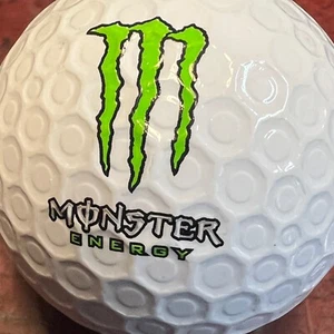Monster Energy Drink Logo Golf Ball -Promo Collector's Item L-19-1 - Picture 1 of 10