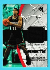 2003-04 Fleer EX Net Assets Jersey Relic Shane Battier Grizzlies #SB-NAJ - Picture 1 of 2