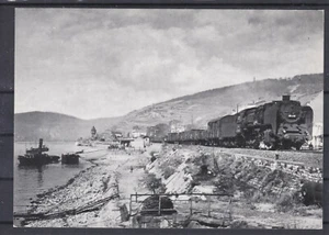 Dampflok 50 372 im August 1949 in voller Fahrt - Bild 1 von 2