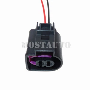 For VW Audi Skoda Seat Wired Alternator 2 Pin Connector Plug Harness 4D0 971 992 - Picture 1 of 2